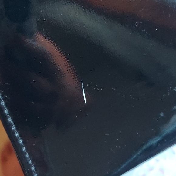 Vintage patent leather clutch - Picture 10 of 11